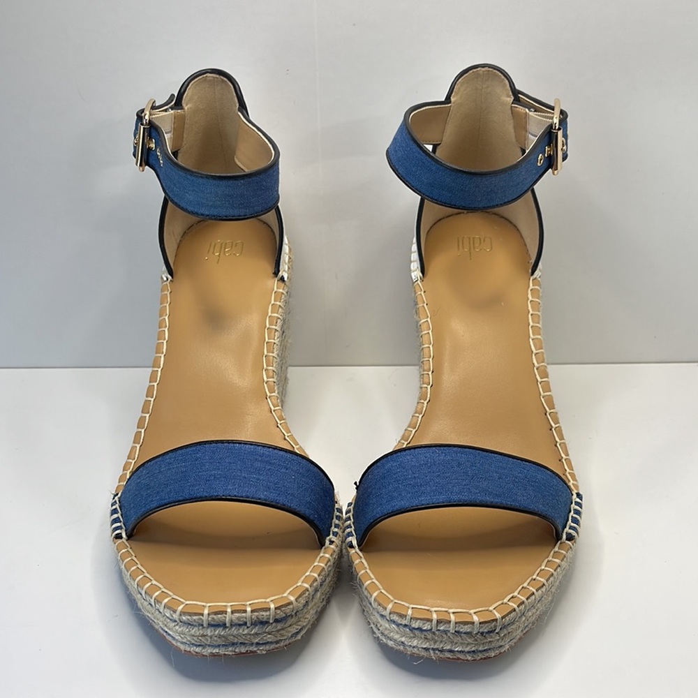 Cabi Wedge Sandals size 9.5 - Picture 4 of 8